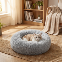 Round Donut Cat Bed
